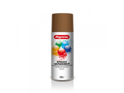 Краска бронзовая (265г) RAL 8008, 110 MagicLine