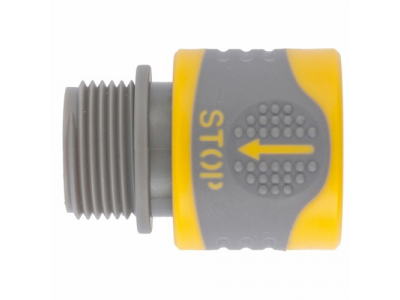 Соединитель быстросъемный, наруж. резьба 3/4"// PALISAD LUXE от PALISAD Соединитель быстросъемный, наруж. резьба 3/4"// PALISAD LUXE