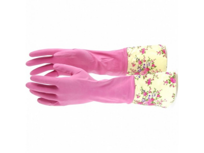 Перчатки хозяйственные, латексные с манжетой, XL Elfe от Elfe Перчатки хозяйственные, латексные с манжетой, XL Elfe