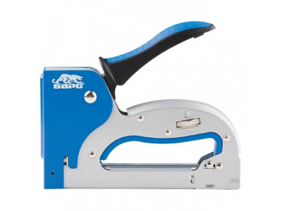 Степлер металлический, регулировка удара, двухкомпонентная рукоятка, тип скобы 53, 4-14мм// БАРС от БАРС Степлер металлический, регулировка удара, двухкомпонентная рукоятка, тип скобы 53, 4-14мм// БАРС