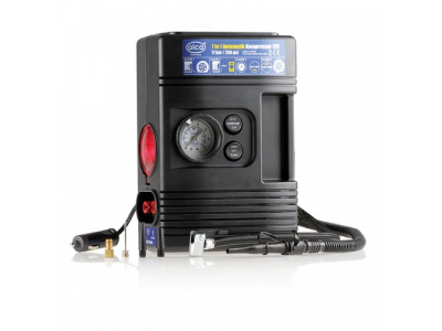 Компрессор "5 в 1" с насосом, фонарем и маячком от ALCA Компрессор "5 в 1" с насосом, фонарем и маячком