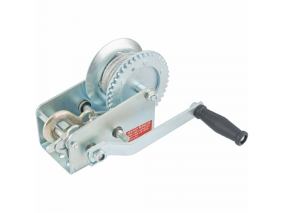 Лебедка шестеренчатая, тяга - 0,8 т, тросовая// MATRIX от MATRIX Лебедка шестеренчатая, тяга - 0,8 т, тросовая// MATRIX