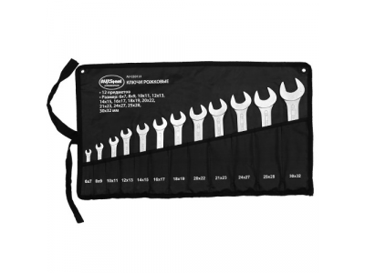 набор ключей рожковых AV Steel 12 предметов от AV STEEL набор ключей рожковых AV Steel 12 предметов