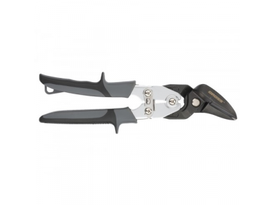 Ножницы по металлу"PIRANHA"усиленные,255 мм,прямой и левый рез,сталь-СrMo,двухкомп.рукоятки//GROSS от GROSS Ножницы по металлу"PIRANHA"усиленные,255 мм,прямой и левый рез,сталь-СrMo,двухкомп.рукоятки//GROSS