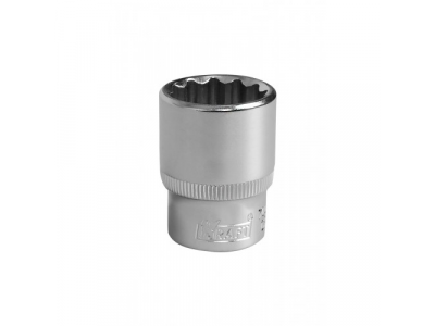 Головка торцевая 1/2"Dr 22 мм 12 граней от KRAFT Головка торцевая 1/2"Dr 22 мм 12 граней