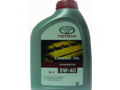 TOYOTA 5W-40 SL/CF (1л) моторное масло синтетика A3/B3/B4 от Toyota TOYOTA 5W-40 SL/CF (1л) моторное масло синтетика A3/B3/B4