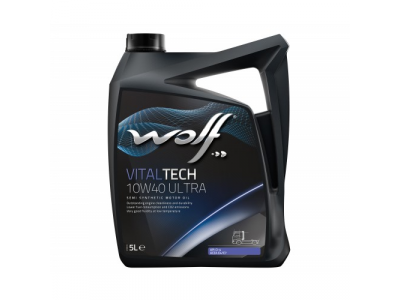 Моторное масло WOLF VITALTECH 10W40 ULTRA 5L от WOLF Моторное масло WOLF VITALTECH 10W40 ULTRA 5L