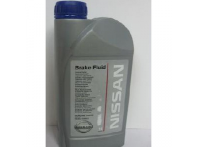 NISSAN BRAKE FLUID DOT4 (1л) тормозная жидкость от NISSAN NISSAN BRAKE FLUID DOT4 (1л) тормозная жидкость