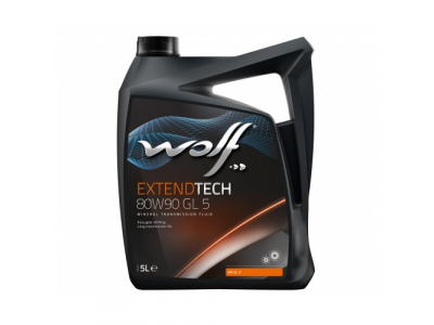 Трансмиссионное масло WOLF EXTENDTECH 80W90 GL 5 5L от WOLF Трансмиссионное масло WOLF EXTENDTECH 80W90 GL 5 5L