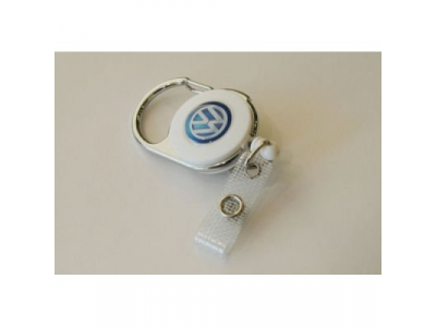 Брелок-держатель для пропуска Volkswagen Badge Holder от VAG Брелок-держатель для пропуска Volkswagen Badge Holder