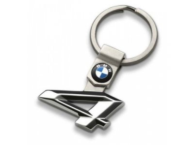 Брелок BMW 4 Series Key Ring, Silver от BMW Брелок BMW 4 Series Key Ring, Silver