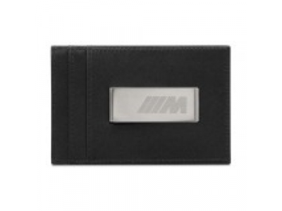 Кожаная визитница BMW M Business Card Holder, артикул 80212410936 от BMW Кожаная визитница BMW M Business Card Holder, артикул 80212410936