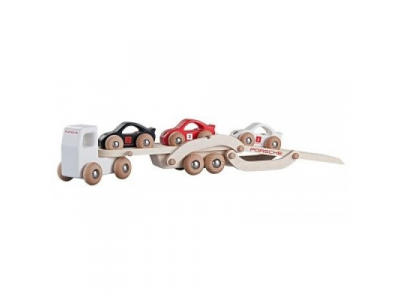 Деревянный автовоз с гоночными машинами Porsche Wooden Racing Truck от VAG Деревянный автовоз с гоночными машинами Porsche Wooden Racing Truck