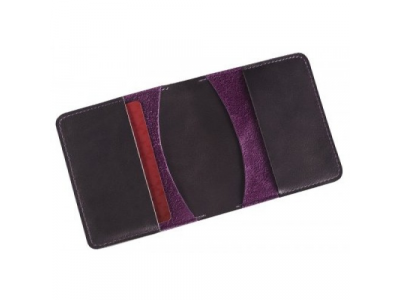Кожаное портмоне Toyota Leather Wallet, Weekend, Grey/Lilac, артикул TMSUV05WAL от Toyota Кожаное портмоне Toyota Leather Wallet, Weekend, Grey/Lilac, артикул TMSUV05WAL