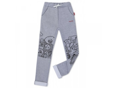 Детские штаны для мальчиков Toyota Boys Pants, Grey Melange, артикул TMDR23B128 от Toyota Детские штаны для мальчиков Toyota Boys Pants, Grey Melange, артикул TMDR23B128
