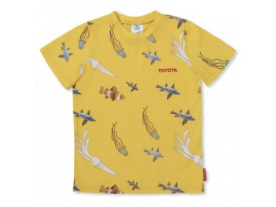 Детская футболка Toyota Kids T-Shirt Yellow, артикул TMDR9U0104 от Toyota Детская футболка Toyota Kids T-Shirt Yellow, артикул TMDR9U0104