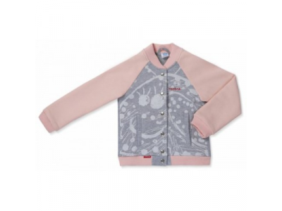 Детская куртка-бомбер Toyota Girls Bomber, Grey - Pink, артикул TMDR12G128 от Toyota Детская куртка-бомбер Toyota Girls Bomber, Grey - Pink, артикул TMDR12G128