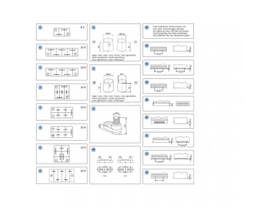 Аккумулятор BOSCH T3 - , 100Ah 600A 413x175x220