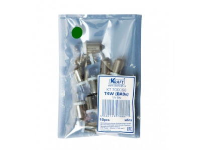 Светодиодная лампа T4W (BA9s) 12v Green от KRAFT Светодиодная лампа T4W (BA9s) 12v Green