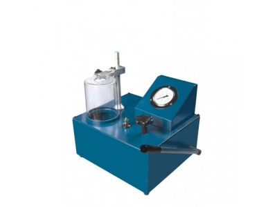 Стенд для регулировки дизельный форсунок, ручной, с камерой впрыска от РУСТЕХНИКА Стенд для регулировки дизельный форсунок, ручной, с камерой впрыска