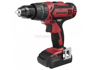 Шуруповёрт аккумуляторный ударный RedVerg RD-ISD18L/2T от REDVERG Шуруповёрт аккумуляторный ударный RedVerg RD-ISD18L/2T